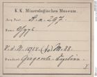 Etiketten zu Gips (NHMW-MIN-Aa297)